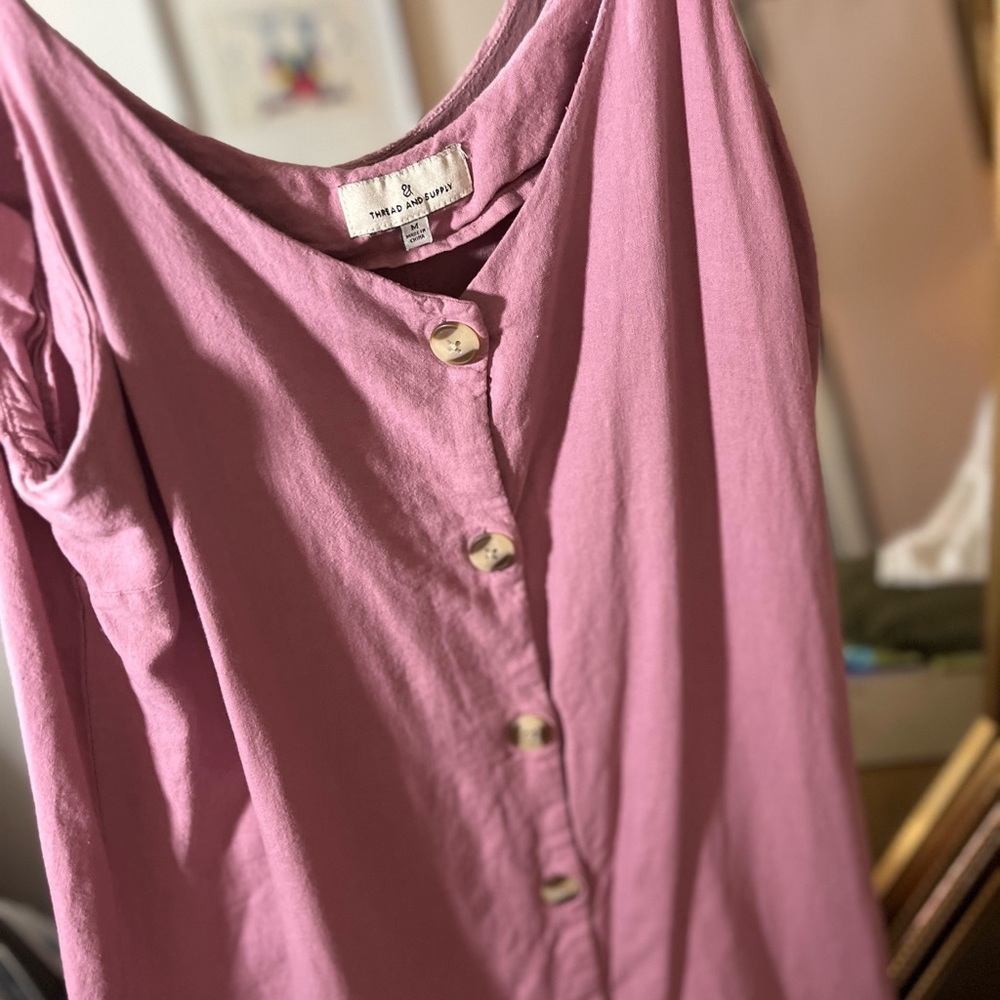Thread and Supply mid length dress size M